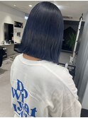 梅田ハイライトカラー梅田ブルーラベンダーカラー梅田グレージュ