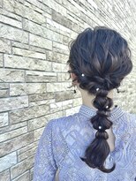 リンネ(RINNE) ふんわり編みおろしスタイル