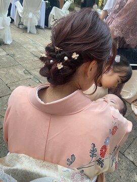 リンダテーラ(Linda tela) 【札幌白石】ヘアセット/シニヨン/結婚式ヘア/結婚式へアセット