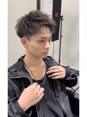 ハーフアップバング