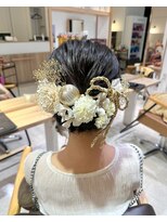 ヘアーメイクブランニュー セントラル 西大寺店(hair make Brand new central)&nbsp;卒業式×成人式ヘアセット