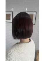 ジーナ 西新(Zina)&nbsp;髪質改善 切りっぱなしミニボブ  【zina 西新】