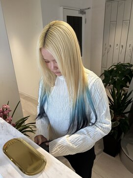 イオール 北千住(ior) ターコイズブルー×エンドブラック【ior北千住】