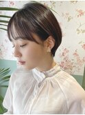 耳掛けマッシュ#イメチェン#外ハネボブ#美髪#ワイドバング