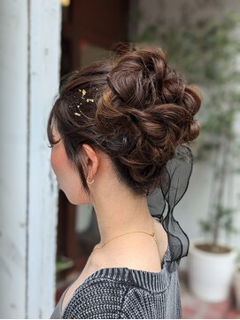 アン(Hair make un) 浴衣ヘアアップ