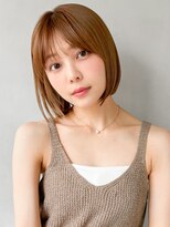 キリ 表参道(kyli)&nbsp;イメチェン愛されアンブレラカラー似合わせカット斜めバング