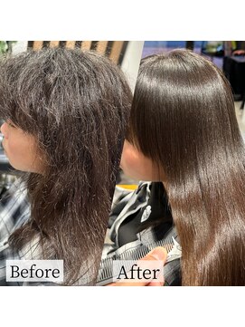 匠 美容室 髪質改善ストレート