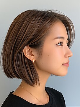 クロワ(croix) 前下がりボブ