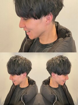 アフェクト 金沢文庫(affect) 金沢文庫駅/ダークアッシュ ニュアンスパーマ 韓国マッシュ