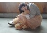 【堀川限定プレミアムカラーコース】カット＋美髪髪質改善カラ-エステ￥19000