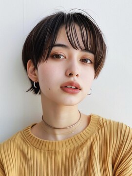 レヴ 草加店(LEV.) イメチェン　外はね　ボブ　美髪　ワイドバング　ブルーブラック