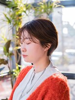 ヘアークラフト(Hair Craft) イメチェンニュアンス前髪パーマ【岡山/問屋町】