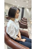 30代40代王道ボブヘア