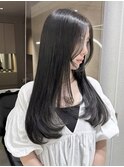 グレージュカラー/髪質改善/美髪/暗髪/レイヤーカット[恵比寿駅]