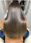 ロングヘアー　オーダーメイド縮毛矯正