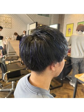 ステレオ ヘアデザイン 安城店(STEREO HAIR DESIGN) ＊ハイライト ブルー 4月
