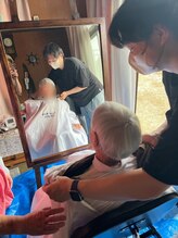 訪問美容でずっとAMATと