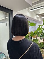 オーシャン(Ocean) 【OceanHair&Life川上彩夏】暗髪/透明感/切りっぱなし