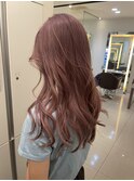 色落ちキレイ　秋ピンク
