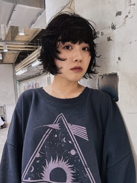 ロジ(loji) レイヤーボブパーマ