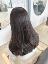 ビーヒアナウ N゜03 金沢駅西店(BE HERE NOW)&nbsp;髪質改善カラー/グレーブラウン