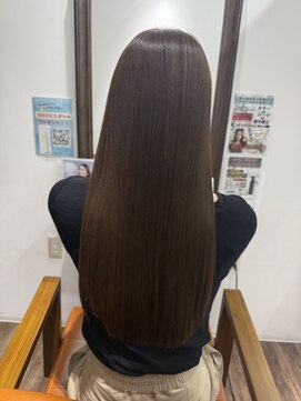 レアワンハナレ センター北美容院(lea/1 HANARE) ロングの髪質改善