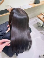 ゴカンムード(Gokan mood)&nbsp;髪質改善縮毛矯正ハイライトダブルカラーショートカット30代40代