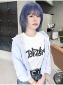 ウルフカットウルフヘアレイヤーカットミニボブレイヤー春カラー