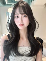 マインバイアフロートギンザ(MYNE by AFLOAT GINZA)&nbsp;レイヤーカット/顔周り/グレージュ/透明感カラー/韓国ヘア