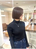 morio 骨格矯正カット 札幌 切りっぱなしボブ