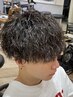 メンズカット+ツイストパーマ¥12100#桑名#四日市#ツイストスパイラルパーマ