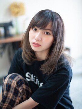 アゲート(Agate) 【錦糸町美容院Agate】ニュアンスカラー☆ガーリーゆる巻き