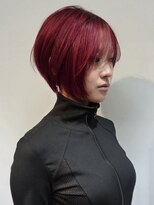 ブロック ジャポン(bloc japon)&nbsp;ボブ、ショートボブ、ボルドーヘアー