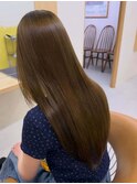 ケア髪質改善ストレート