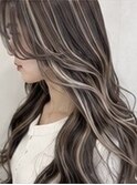 ハイライトカラーエクステ