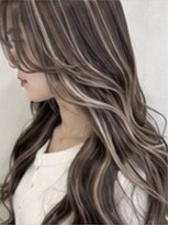 アースコアフュールボーテ 川越店(EARTH coiffure beaute) ハイライトカラーエクステ