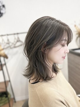 タクト(TACT) 透明感ミントグレージュ×くびれレイヤー