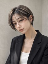 アイシー 関内(ICY) ICY秋成「ニュアンスハイライト×シースルーショート」