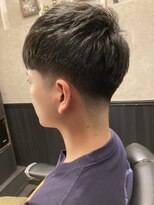 ブロートーキョー 有楽町店(Bro Tokyo)&nbsp;メンズテーパーフェードナチュラルカラーショートマッシュ