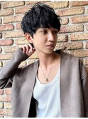 【Ratie】黒髪×マッシュ×シークレットパーマ