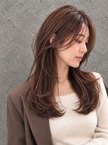 ラベルムバイエーケー(La Belleme by AK)&nbsp;顔まわりレイヤー×アッシュブラウン