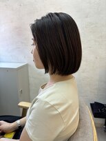 エクラート イーリス 高田馬場店(ECLART IriS)&nbsp;高田馬場・横顔すっきりコンパクトボブ