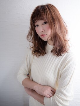 トルテ(Torte) やわふわS字パーマのくびれミディアム
