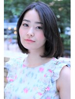 コマ(coma)&nbsp;【coma中野】ストレートパーマで作る黒髪レディボブ.