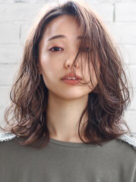 ヘアーディレクション オクハラ(hair direction okuhara) 尾道市 【hair direction okuhara】カジュアルウェーブ
