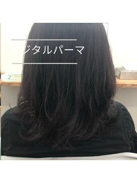 マイン ヘアー クリニック(main hair Clinic) コテ巻き風デジタルパーマ