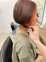ヌーク(nuuk)&nbsp;インナーカラー×パツッとボブ【nuuk(hair spa+)】