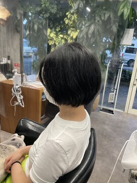 シェル 吉祥寺(shell) 大人可愛いまとまりやすいショートボブ