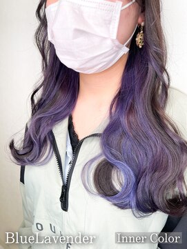 ディーアール(DR) 流行りのインナーカラーで韓国風♪波ウェーブでオシャレ度UP！！