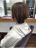 伸ばし途中ショートスタイル
